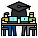 Elearning Laptop Online Icon