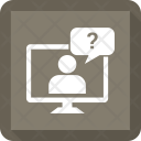 Support Online Monitor Icon