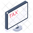Online Tax Digital Tax Tax Payment Icon