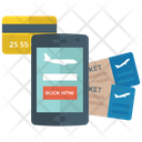 Online Ticket Booking Ticket Reservation Online Reservation Icon