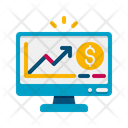 Online Trading Stock Market Trading Icon