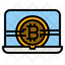 Online Trading Bitcoin Bitcoin Crypto Icon