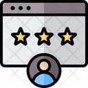 Online User Rating Icon