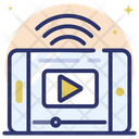 Online Video Tutorials Video Streaming Live Streaming Icon