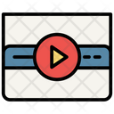 Online Video Video Streaming Internet Video Icon