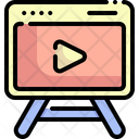 Online Video  Icon