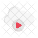 Video Cloud Storage Icon