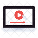 Online Video Play Video Media Play Icon