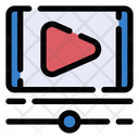 Online Video Video Stream Play Button Icon