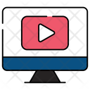 Online Video Internet Video Play Video Icon