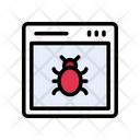 Online Virus Icon