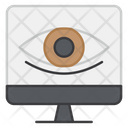 Online Vision Online Eye Online Monitoring Icon