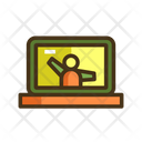 Online Yoga  Icon