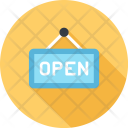 Open Shop Board Icon