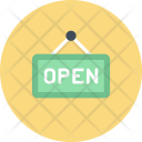 Open Shop Board Icon