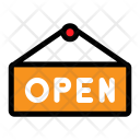 Open Sign Shop Icon