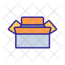 Packaging Box Open Icon