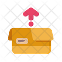 Open Box Import Delivery Box Icon