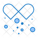Open Capsule Drugs Medical Pills Icon