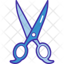 Open Hair Scissors Icon