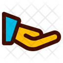 Open hand  Icon