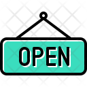 Open Hanging Board Icon