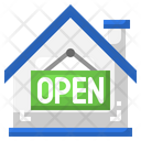 Open House Open Real Estate Icon