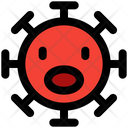 Open Mouth Coronavirus Emoji Coronavirus Icon