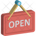 Open Sign Shop Open Estate Sign Icon