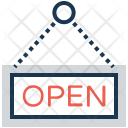 Open signboard Icon