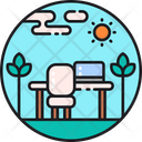 Open Space Design  Icon