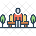 Open space Sit  Icon