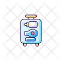 Open Suitcase Baggage Icon