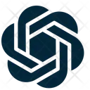 Openai Icon - Download in Glyph Style