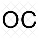 Opened captioning Icon