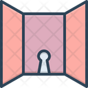 Openness Door Entrance Icon