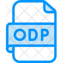 Openoffice Impress Presentation File  Icon