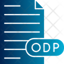 Openoffice Impress Presentation File  Icon