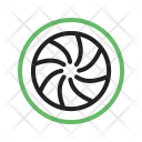 Optical diaphragm Icon