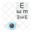 Optometry Eye Test Icon