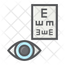 Optometry Eye Test Icon