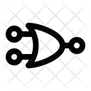 Or Gate Logic Gates Icon