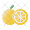 Orange Citrus Fruit Icon
