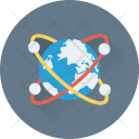 Orbit Planet Globe Icon