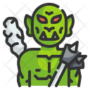 Orc Monster Halloween Icon