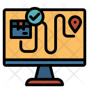 Order Tracking Tracking Delivery Tracking Icon