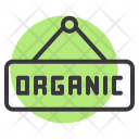 Organic Food Hanger Icon
