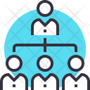 Organization Structure People Icon