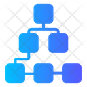 Organization Diagram Order Icon
