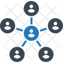 Organization Company Connection Icon